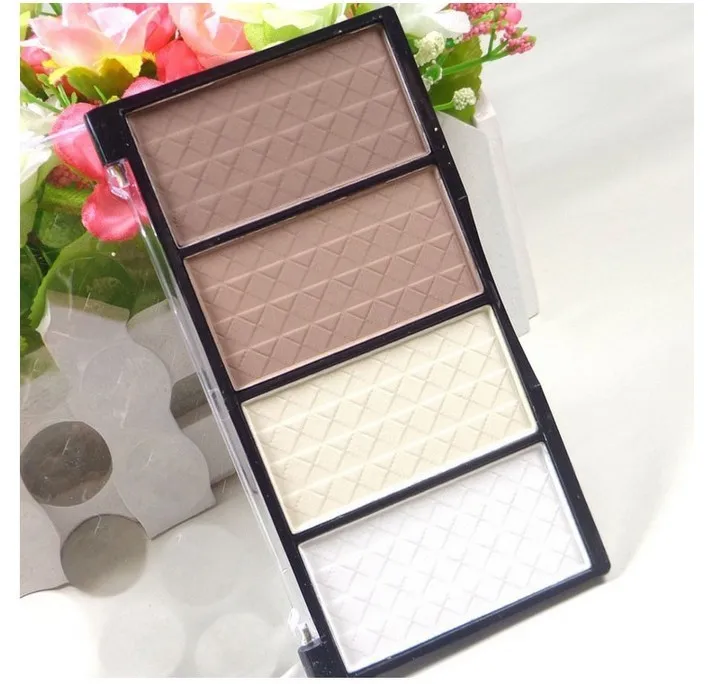 Высококачественный профессиональный макияж 4 цвета матовая фотопалитра