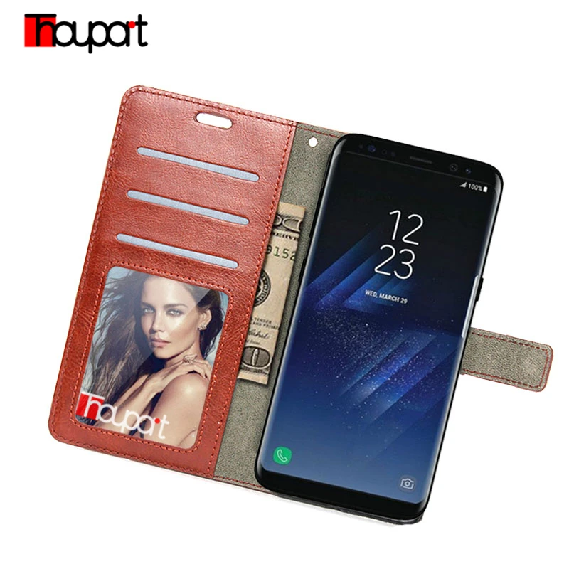 Thouport для Samsung Galaxy S8 Plus чехол (S8 +) фоторамка флип кошелек PU кожаный телефона 6 2&quot|for