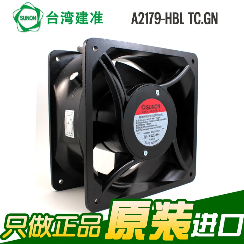 Новый SUNON A2179-HBL TC.GN 220V 17689 высокий объем воздуха осевой вентилятор охлаждения