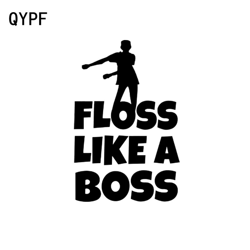 QYPF 9 см * 15 модная нить как босс виниловая Высококачественная наклейка для
