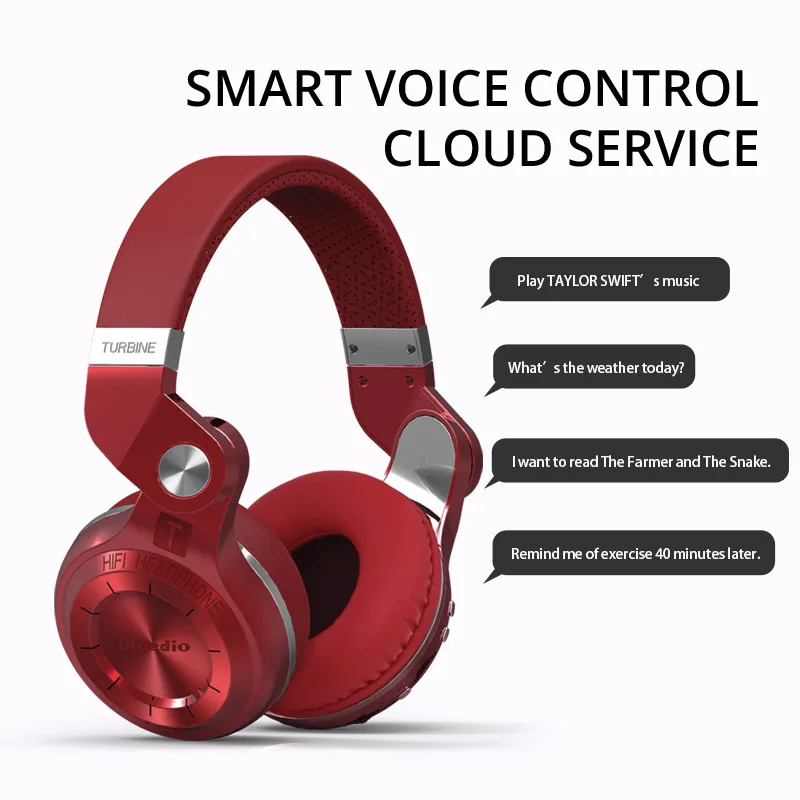 Bluetooth-наушники Bluedio T2 + модные складные стереонаушники с поддержкой FM-радио и