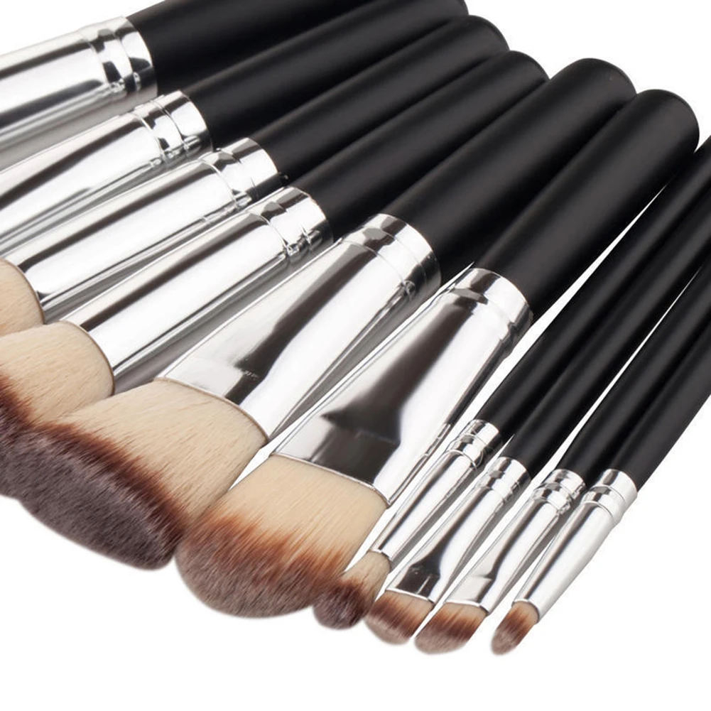 10 шт. Pro Макияж Расчёски для волос комплект Основа макияжа лица Косметическая