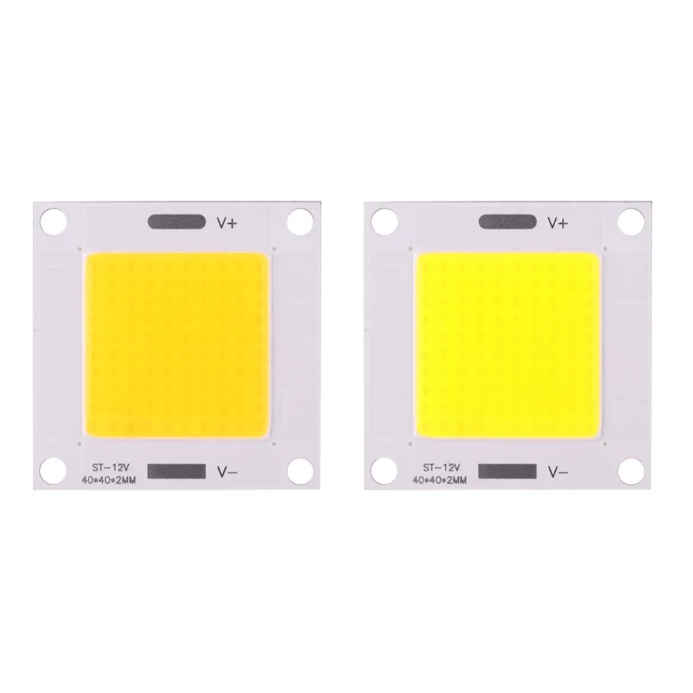 COB LED Chip лампа 5 шт. Высокая мощность Интегрированная Лампа чип 50 Вт Супер яркое