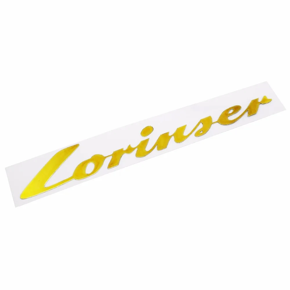 Наклейка на окно для Lorinser Стайлинг автомобиля пластиковая эмблема значок Mercedes Benz
