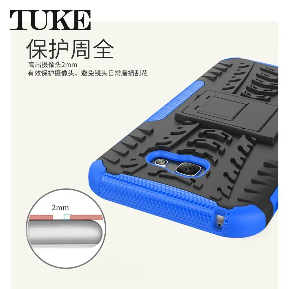 For Samsung Galaxy A7 2017 A720 Case Dual Layer Armor Combo Shockproof Heavy Duty Shield Hard Cover |