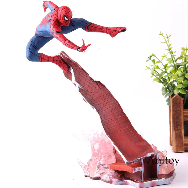 Marvel Comics Super Heros Человек-паук 1/10 статуя коллекция фигурок Spriderman фигурка модель игрушки