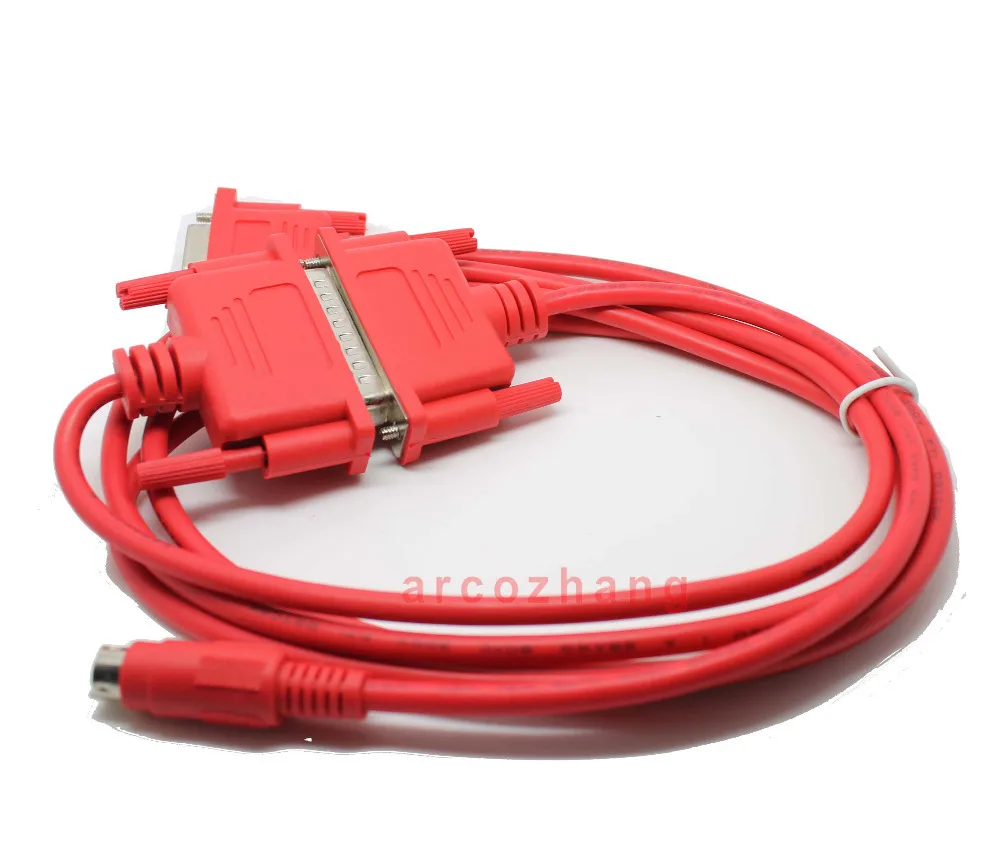 SC09 ПЛК кабель цвет красный программируемый для FX и A series PLC|cable silver|cable testercable pc |
