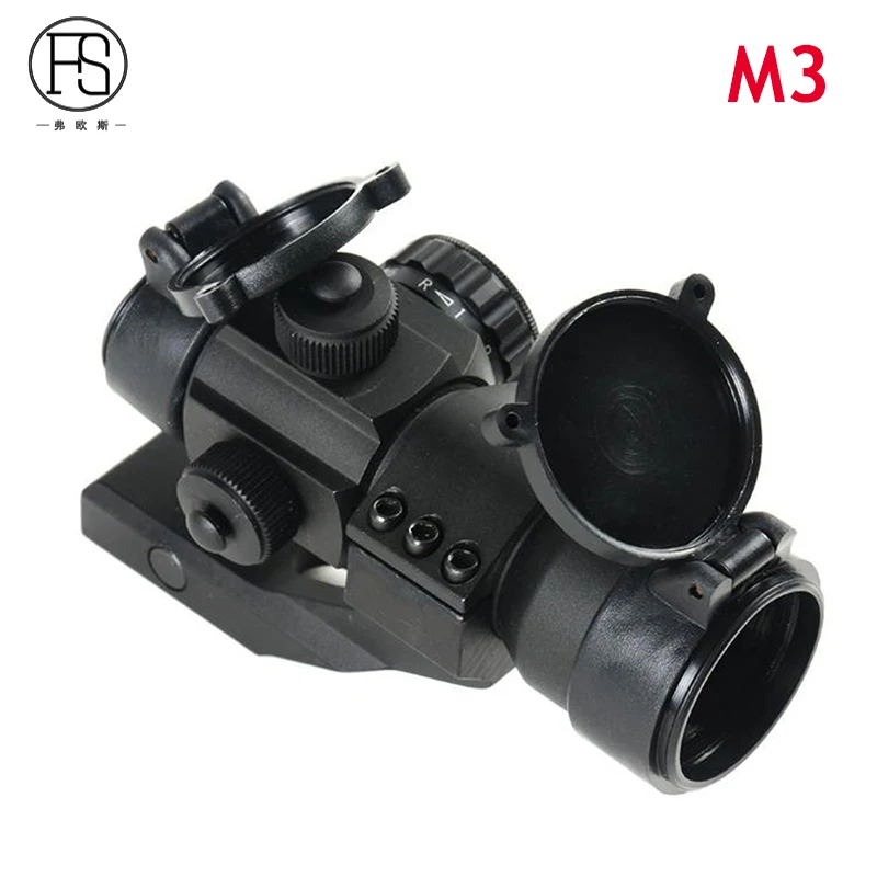 Оптический прицел для охоты тактический M3 Красный Зеленый горошек винтовки