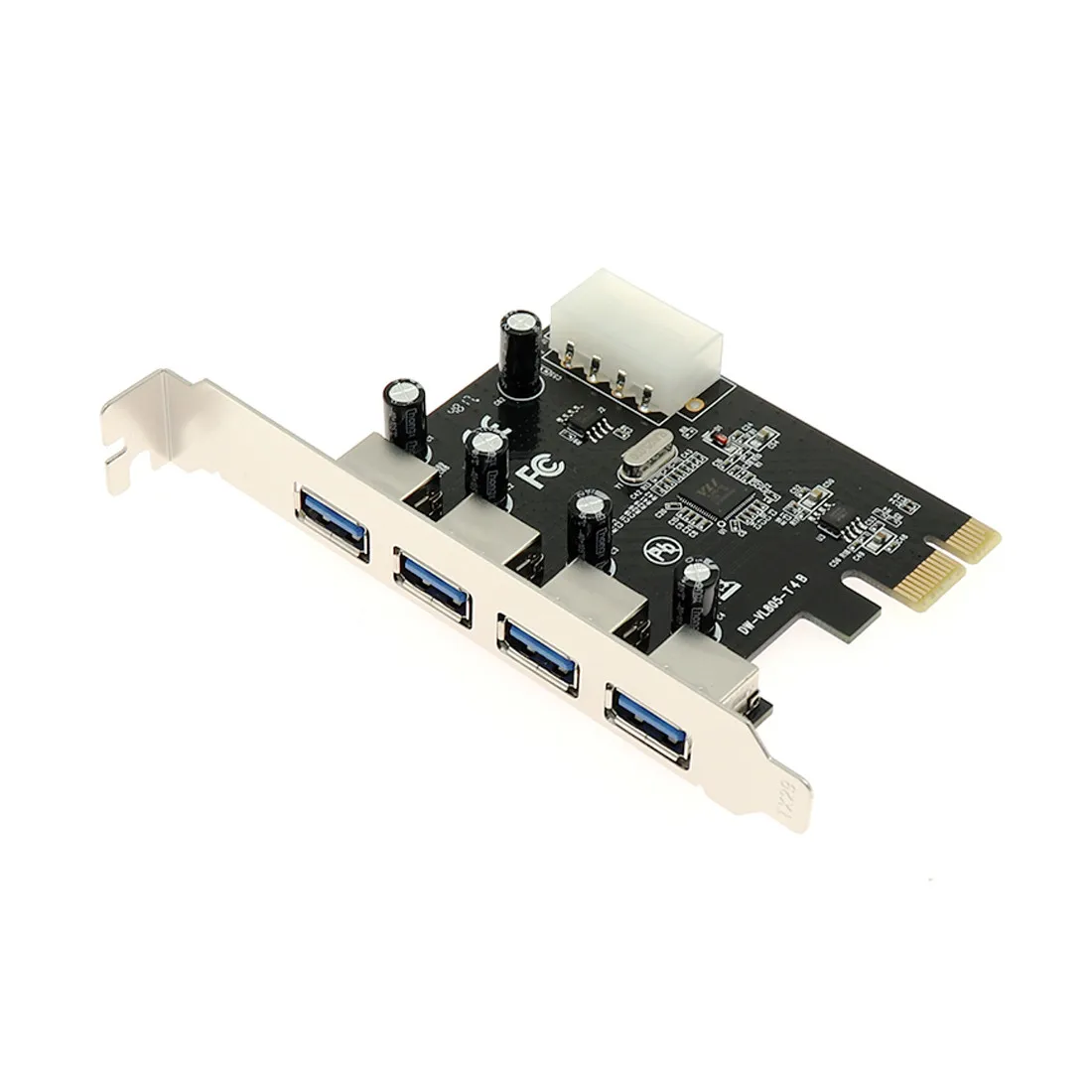 4-портовый PCI-E к USB 3 0 HUB PCI Express адаптер расширения карты 5 Гбит/с Speed Top F709 |