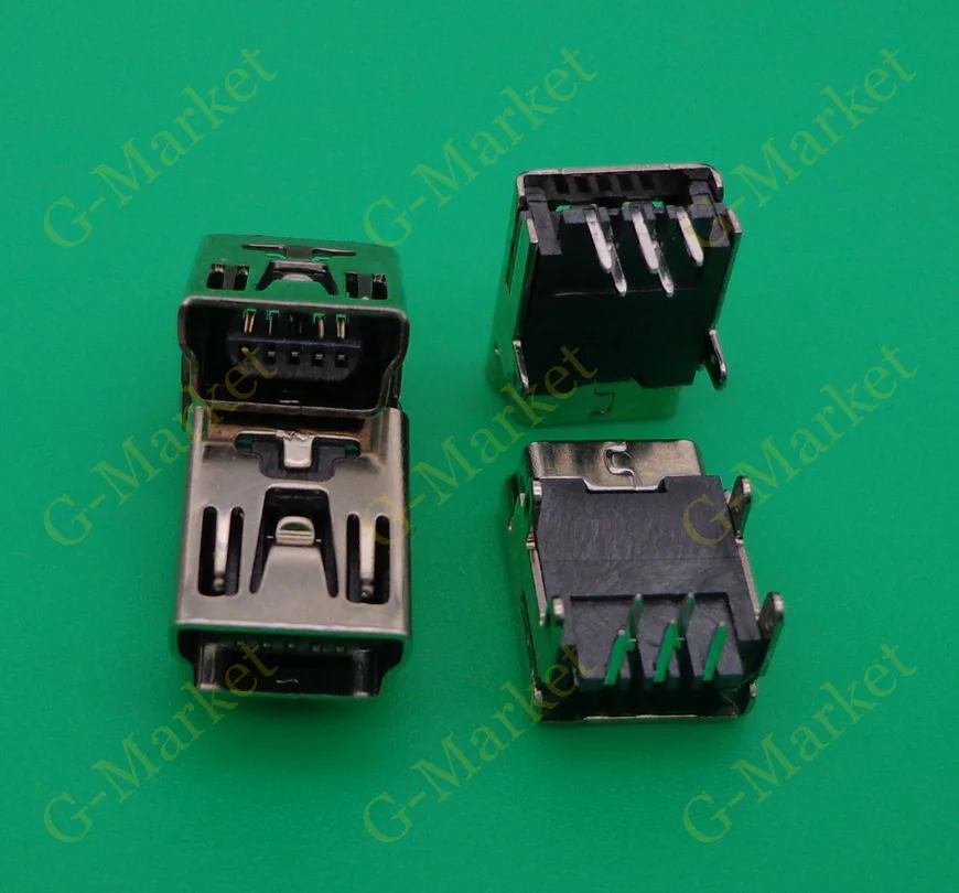 500 шт. Новый мини USB разъем/разъем зарядное устройство порт для PS3 беспроводной