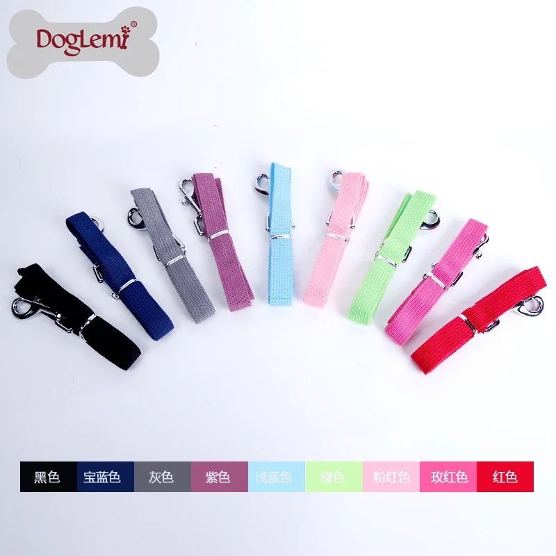 Прямая поставка с завода поводок Doglemi для собак 2 см * 120 9 цветов прогулок|pet leash|dog