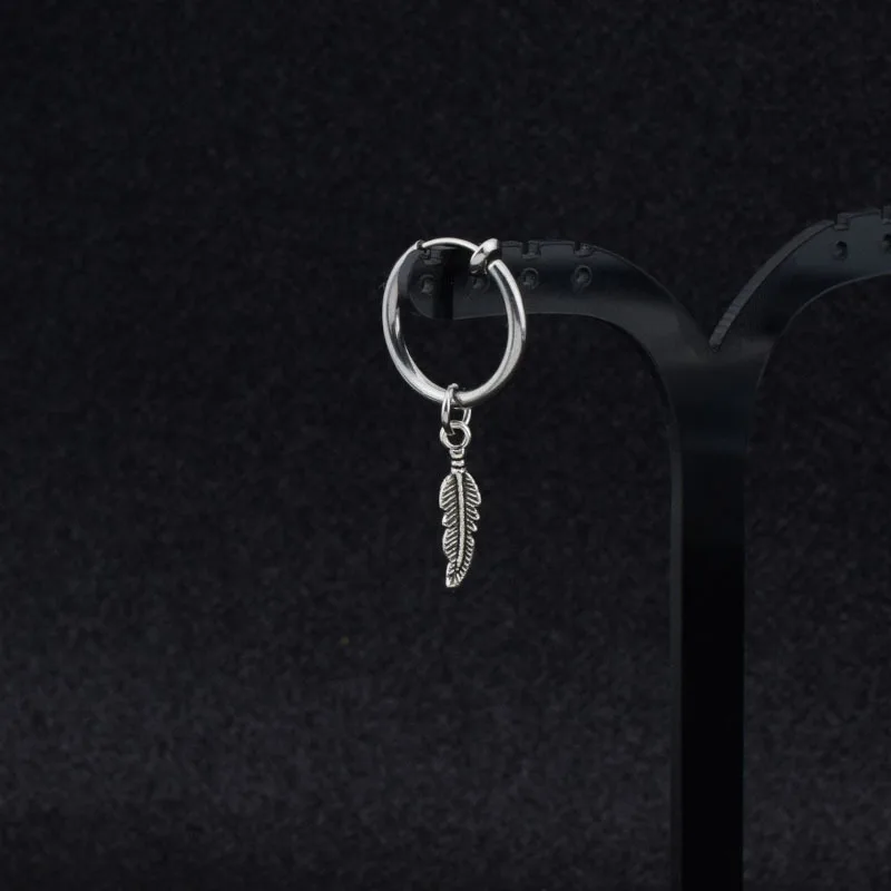 Серьги-гвоздики в Корейском стиле для мужчин и женщин Клипсы из титановой стали