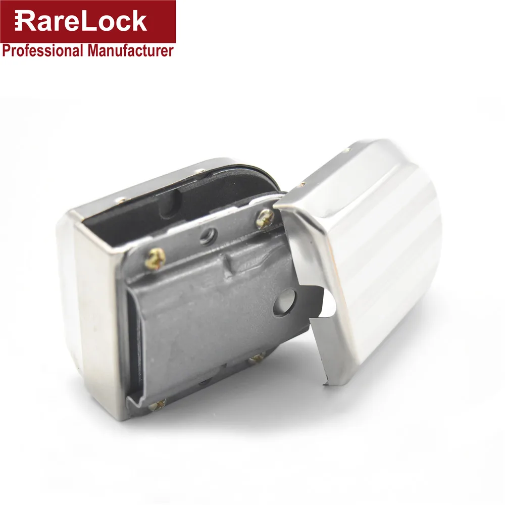 Стекло замок для дверей с Нержавеющая сталь оконные замки Ванная комната Для