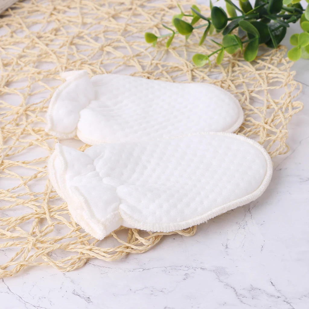 

Baby Gloves Anti Scratch Face Protection Soft Blend Cotton Warm Grab Anti Cartoon Cute Newborn Mittens For 0-6 Months