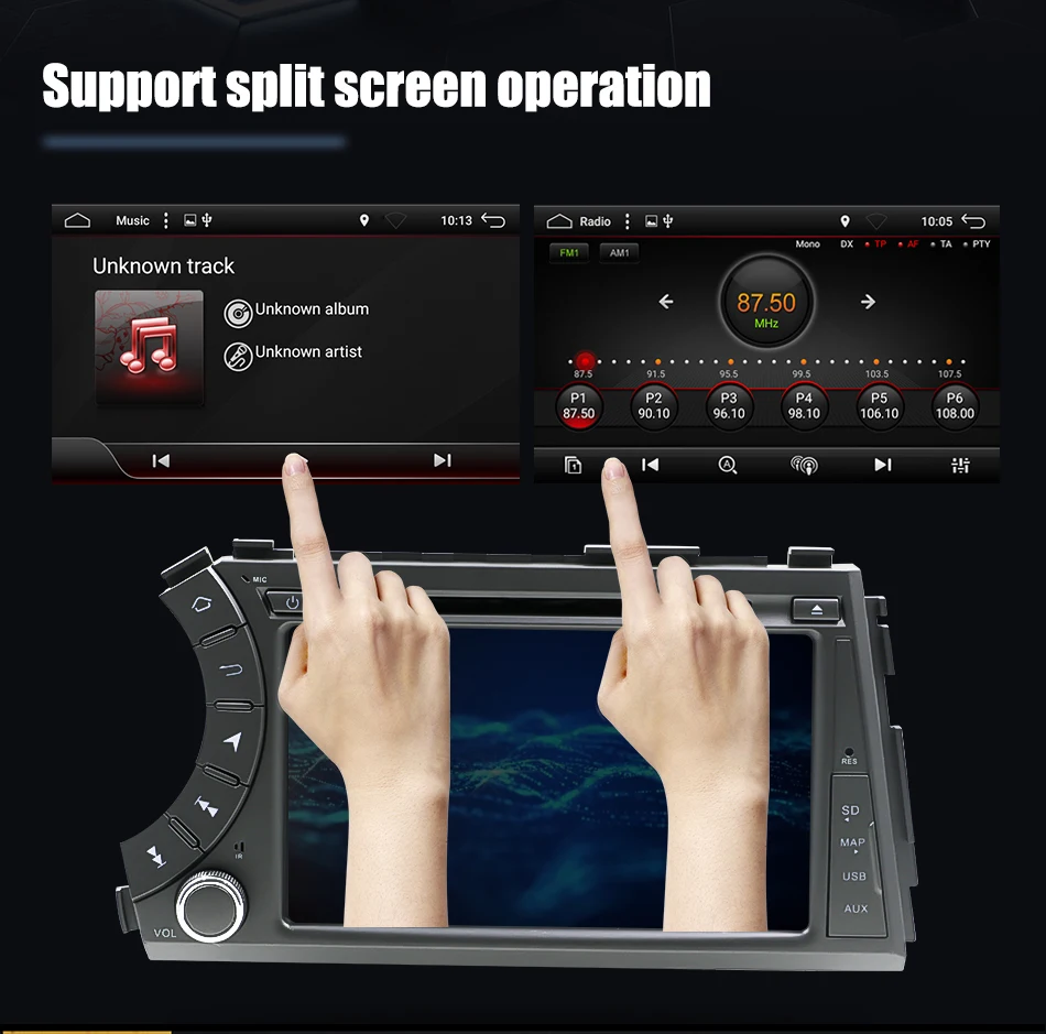 Eunavi 2G+ 3 знака после 2G Octa 8 core android 9,0 автомобильный dvd для Ssang yong Ssangyong Actyon Kyron мультимедийная Автомобильная магнитола gps navi T8 автомобильная стереосистема