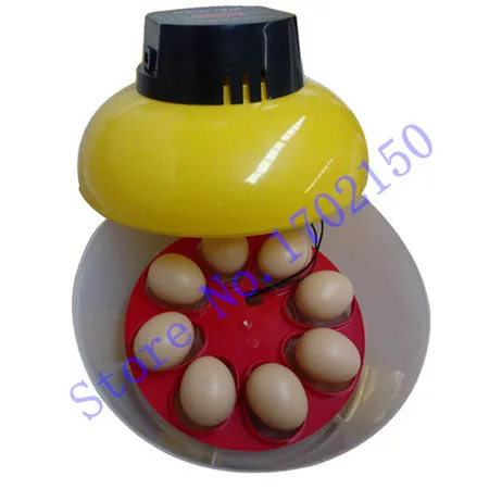 Новый 8 яйца Автоматический Инкубатор Куриного Мяса Птицы Перепела Eggtester