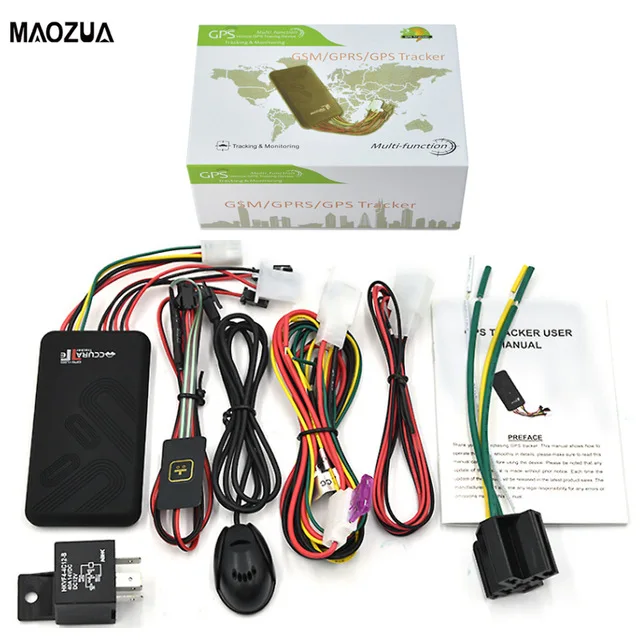 with retail box 10 шт./лот, универсальный автомобильный gps-трекер GT06, SMS, GSM, GPRS, устройство слежения, монитор, локатор, пульт дистанционного управления, SOS, сигнализация, Micropho - Цвет: with retail box