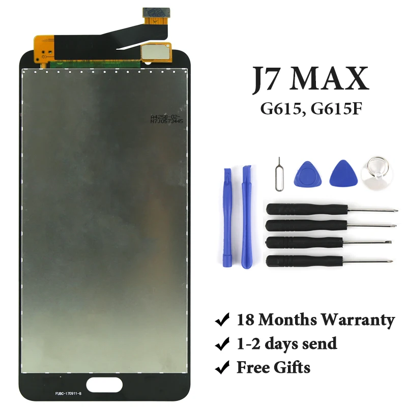 ЖК дисплей 5 7 дюйма для Samsung J7 MAX G615 G615F качество OEM дигитайзер сенсорный экран