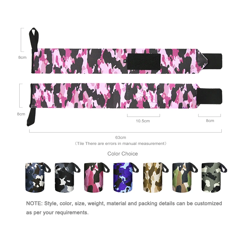 

Wrist Support Brace Wristband Elastic Band for Fitness Pull Up Bar Weight Lifting Powerlifting Strength Training Gym Accessories