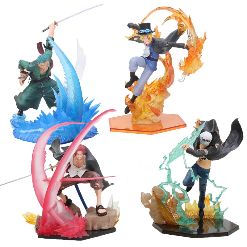 Аниме одно изделие Santoryu Roronoa Zoro Sabo Shanks Law batch Ver. ПВХ фигурка модель игрушки