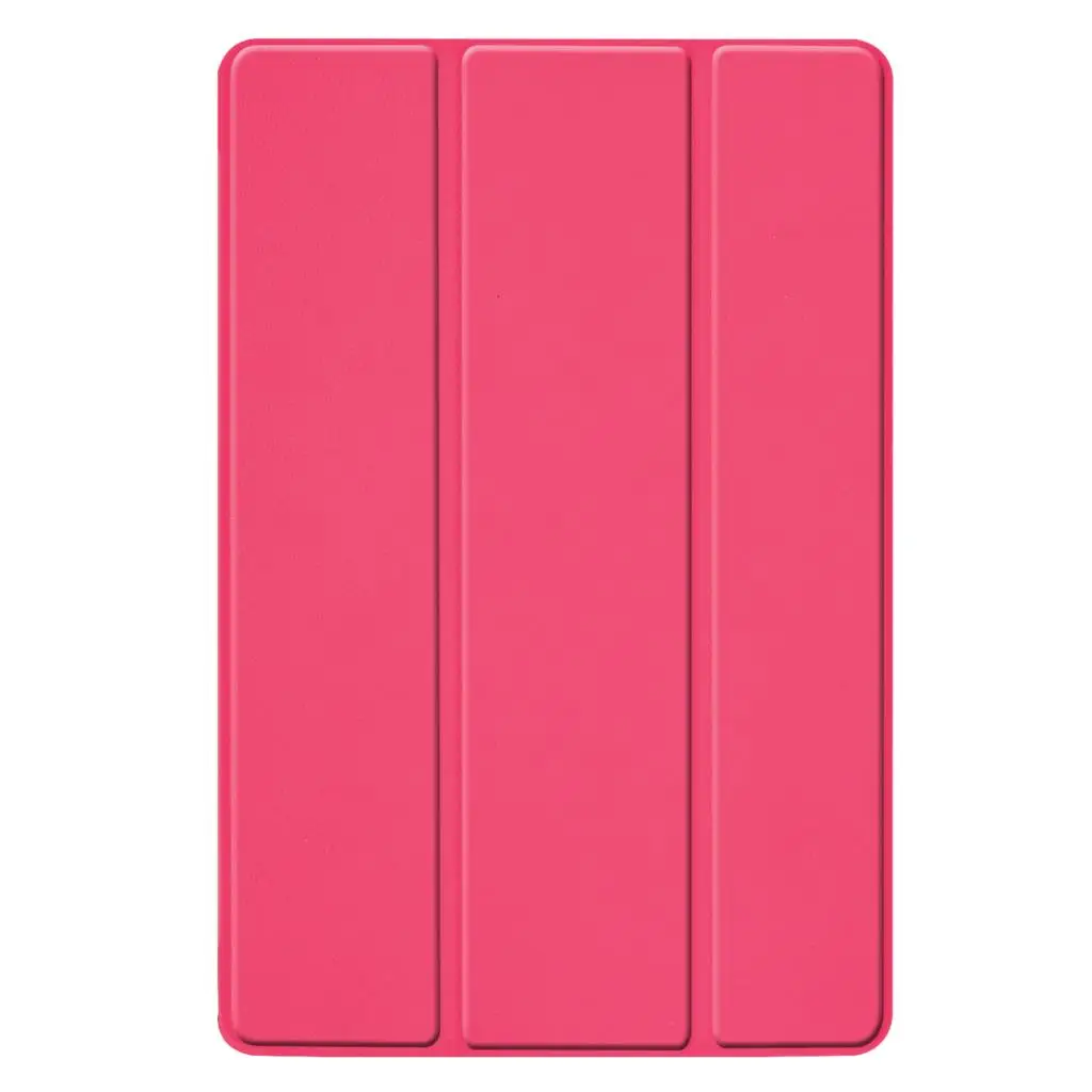 hot pink Чехол для Samsung Galaxy Tab S5E 10,5 T720 SM-720 T725 SM-T725 чехол Funda тонкий магнитный складной из искусственной кожи защитный чехол с подставкой - Цвет: hot pink