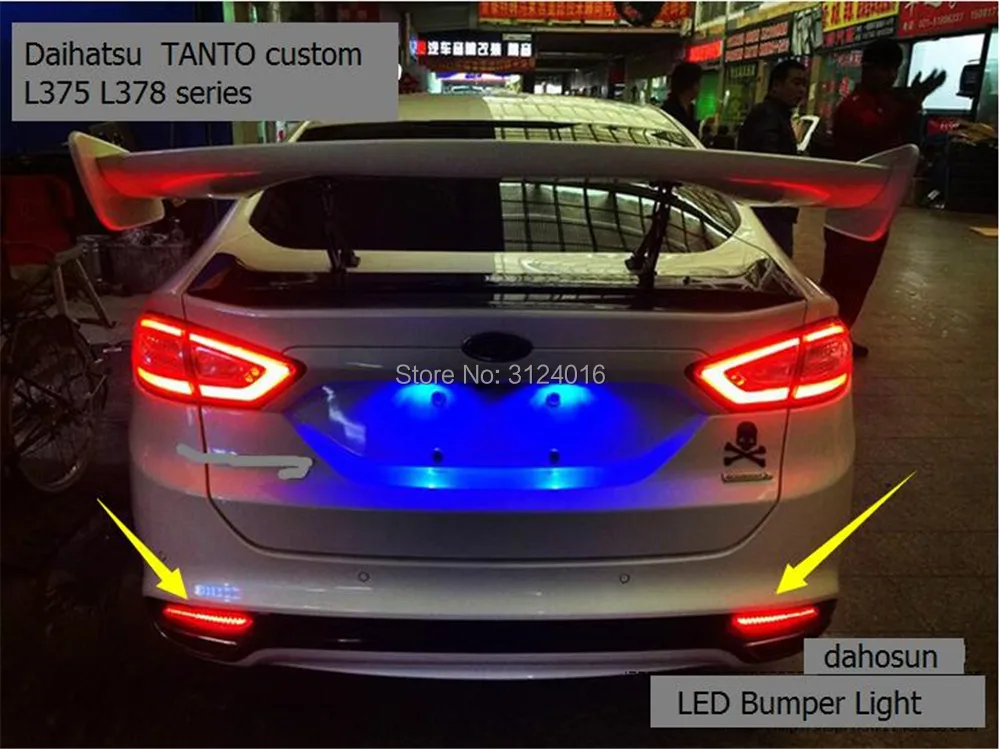 2 шт. X dahosun светильник для заднего бампера японского Daihatsu Knives custom L375 L378 серия