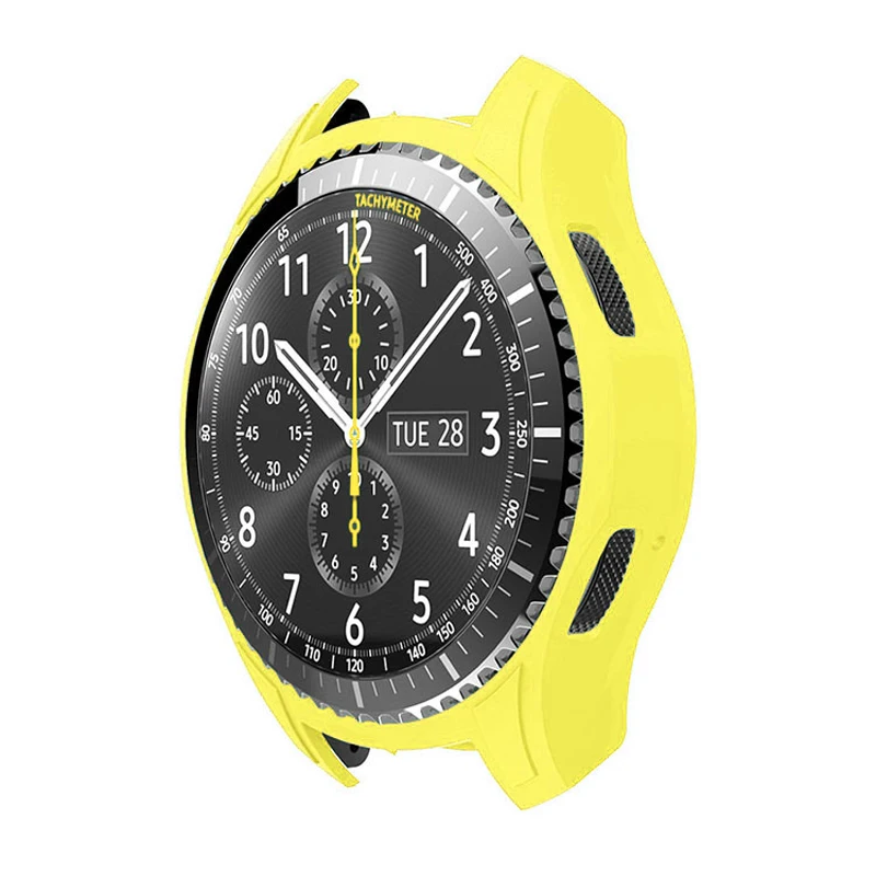 Cover Case For Samsung Gear S3 frontier Silicone Protect Protective shell Watch Accessories | Наручные часы