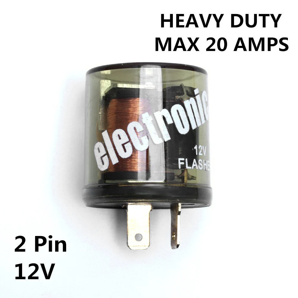 12V 2 Pin проблесковый маячок для тяжелых условий эксплуатации совместимый