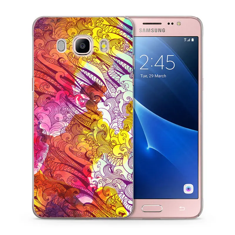 Модный Стильный чехол для телефона цветной Samsung Galaxy A3 A5 2017 S8 S8plus Note 8 из ТПУ с