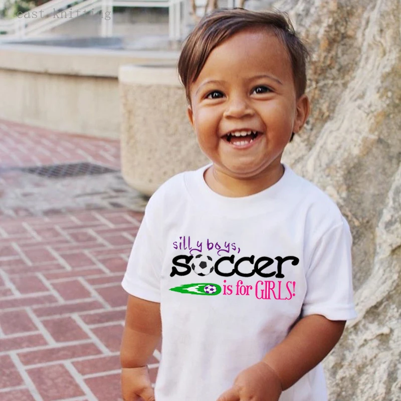 

DERMSPE 2019 Lovely Kids Girls Boys Cute Cartoon Cotton Short Sleeve Letter Print Clothing Children Tops Kids Baby T-shirt