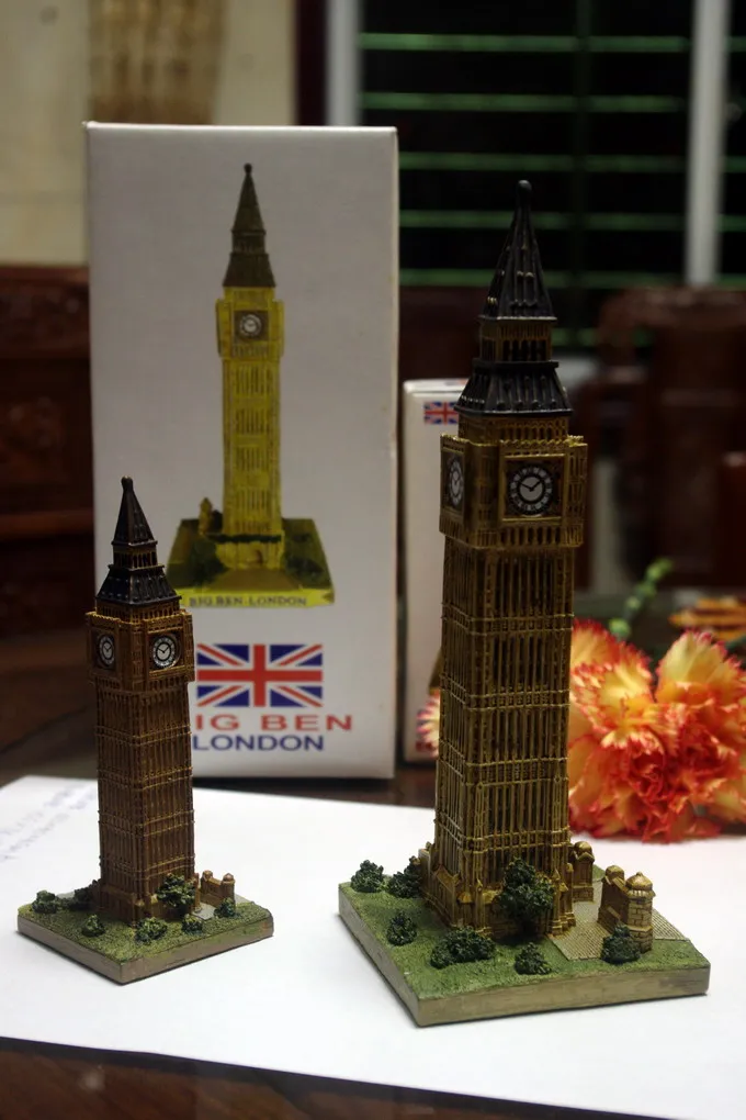 Обувь по заводским ценам Изделия из смолы Великобритании Модель Биг Бена в