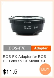 C-FX адаптер для объектива FX Mount X-T2 X-T20 X-T10 XE1 Камера