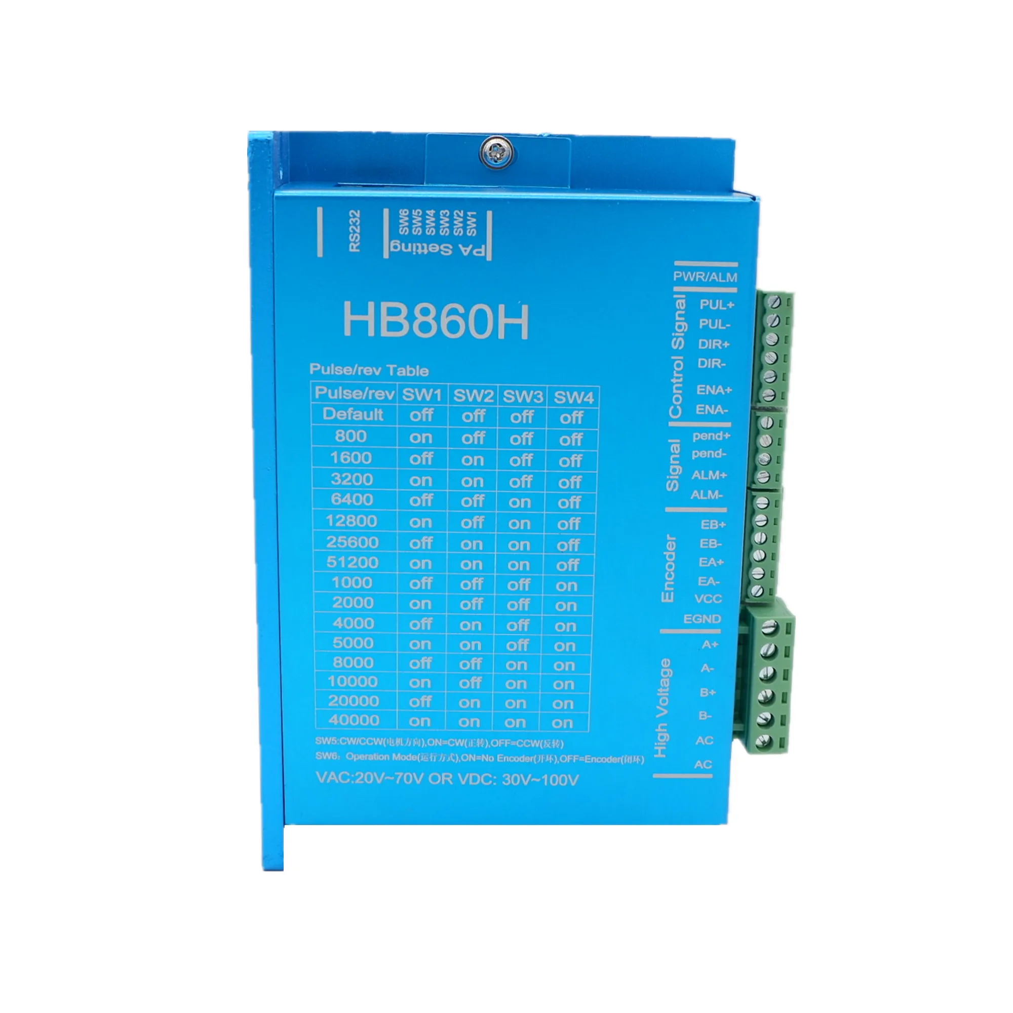 Nema 34 комплект шагового двигателя с замкнутым контуром 8A контроллер HB860H и 2 фазы 86HB250-80B 4.5N.m 86 мм сервопривод двигателя