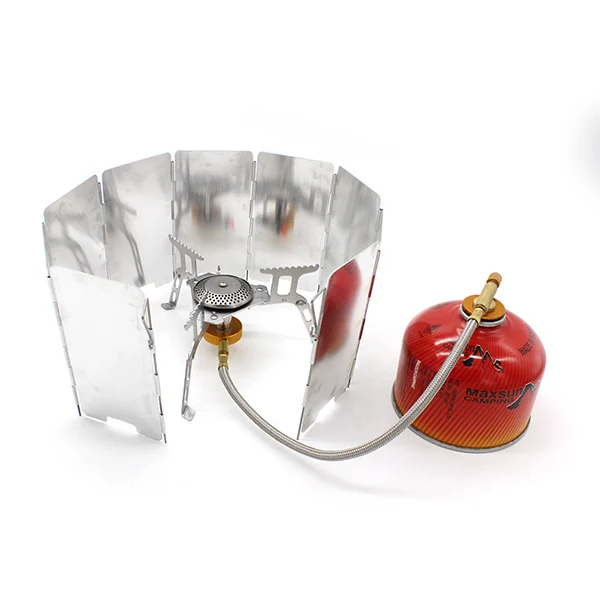 9 тарелок уличная газовая плита для кемпинга ветрозащитные экраны ветровые