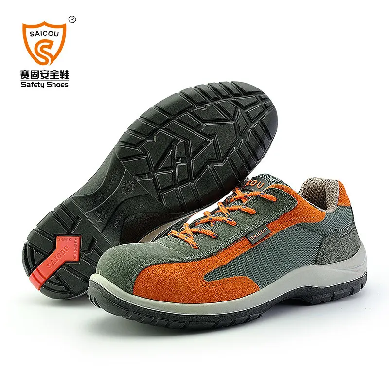 Мужская безопасная обувь Рабочая для промышленного строительства|Защитные