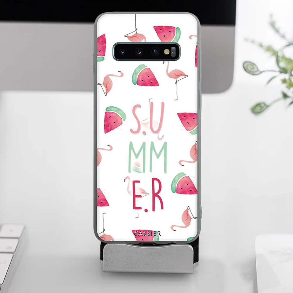 CASEIER арбуз для телефона с изображением героев мультфильмов Samsung Galaxy A7 A6 A5 A8 A9 2020