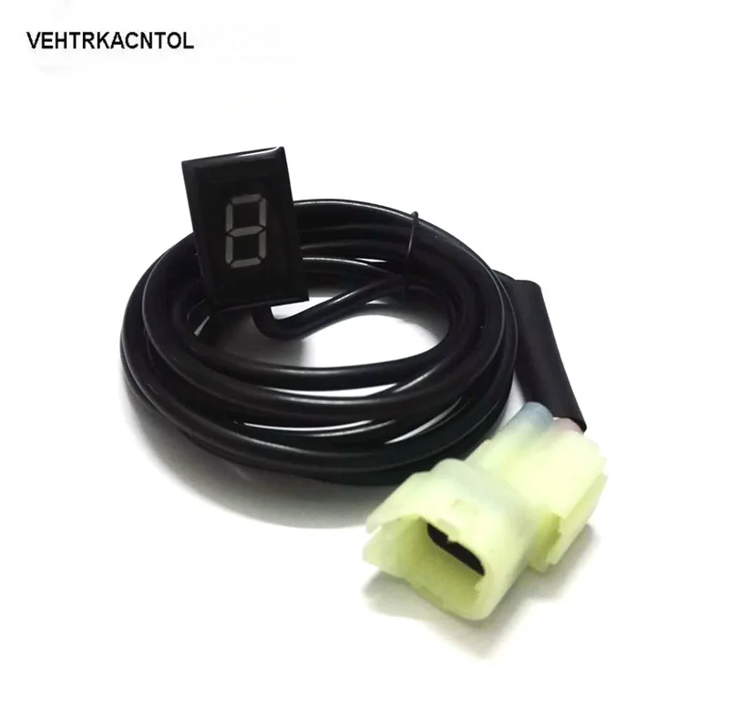 VEHTRKACNTOL Ecu Mount 6-Скоростной индикатор передачи для Kawasaki Versys650 Z750 Z1000 ZX6R ZX10R ER6N ER6F NINJA650