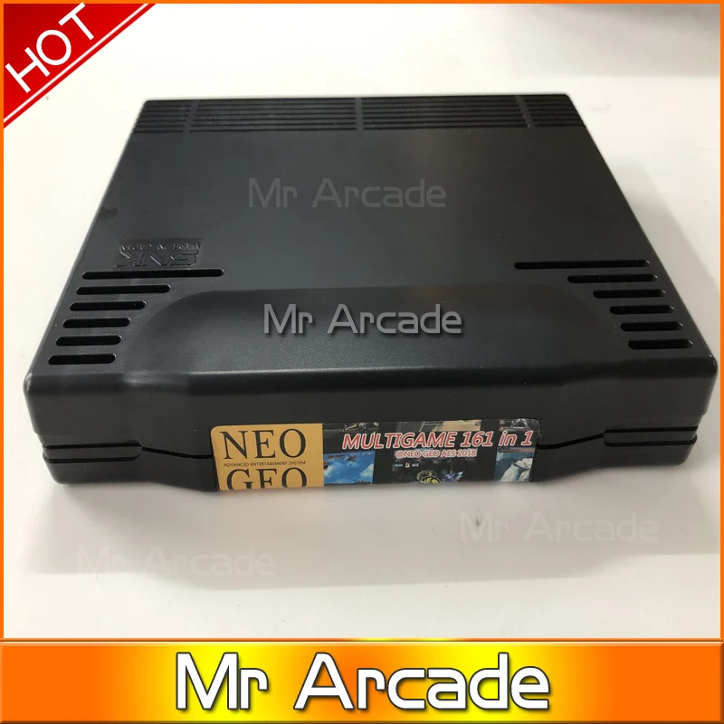 2018 Новое поступление 161 в 1 neo geo AES JAMMA мультиигровой картридж игровая печатная