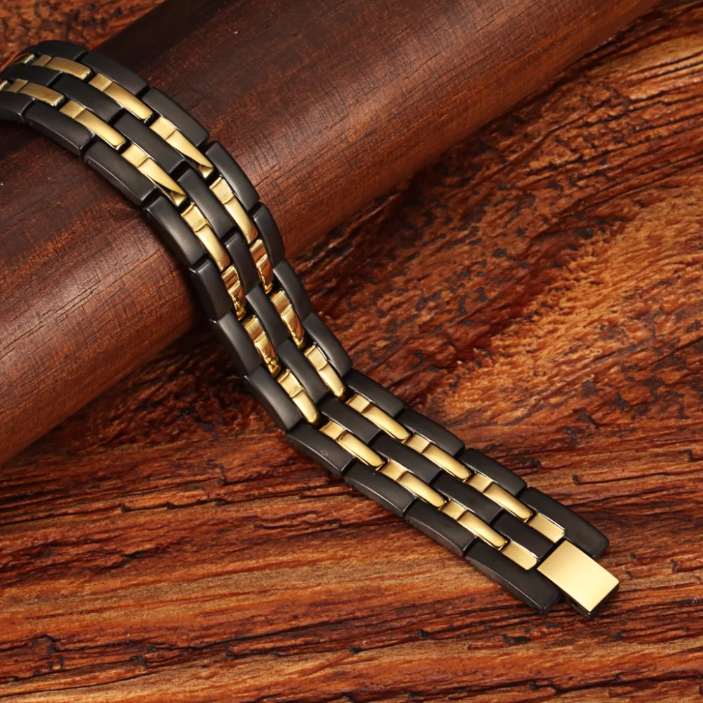Браслет WelMag Мужской Магнитный 8 5 дюйма из нержавеющей стали|men magnetic bracelet|magnetic