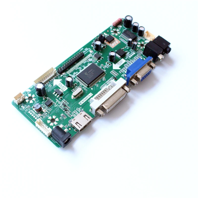 M.NT68676.2A универсальная плата ЖК контроллера VGA DVI Audio HDMI совместимая с 24 дюймовым