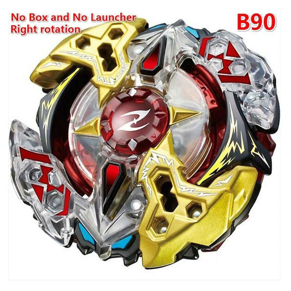 b90 no Launcher B142 B143 144 Beyblade стартер Bey Blade Blades металлический Fusion Bayblade без Устройства Запуска высокопроизводительный боевой Топ - Цвет: b90 no Launcher