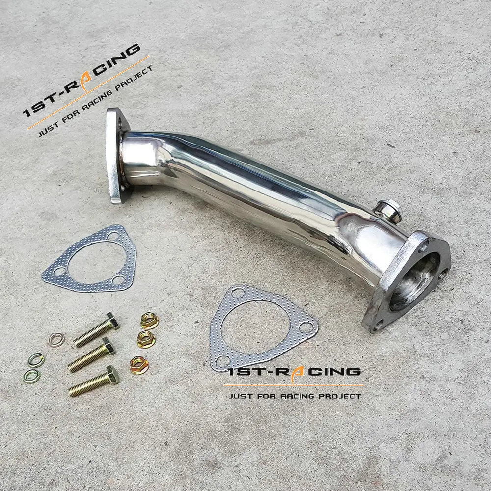 Нижняя труба T304SS самосвал для Audi A4 B5 B6 VW Passat 3B 3BG 1 8 T I4 DOHC|passat 1.8t|a4 b5b5 a4 1.8t |