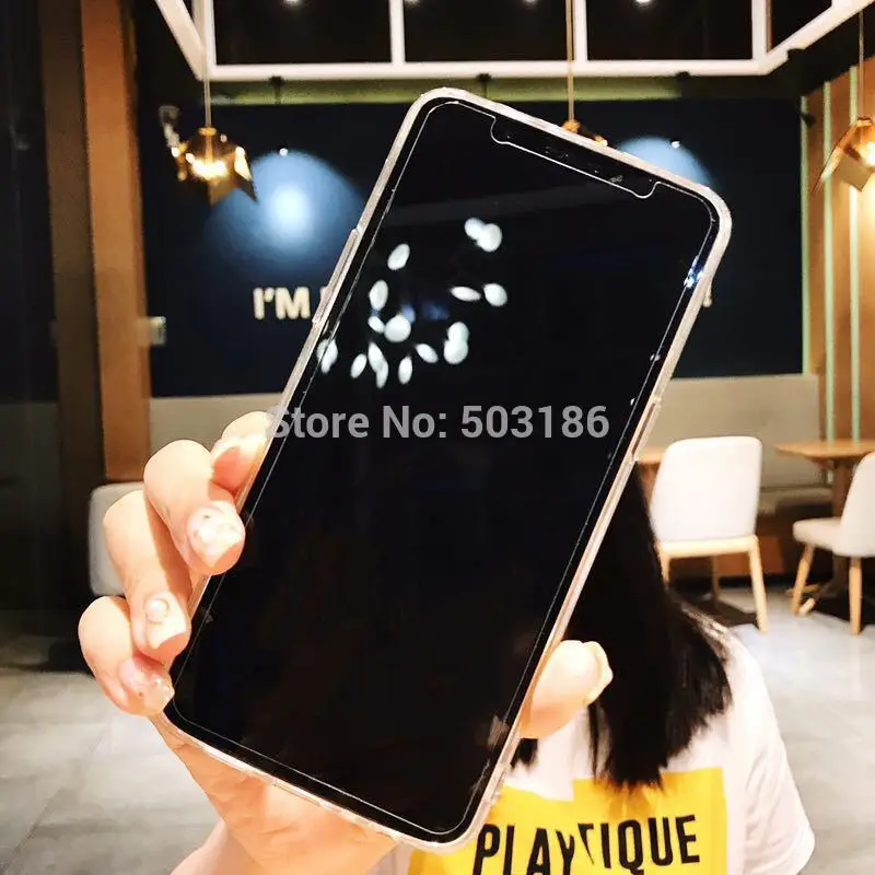 Зеркальный чехол со стразами и кольцом-держателем для Huawei P20 P30 Lite Mate 20 10 Pro 3 3i P Smart