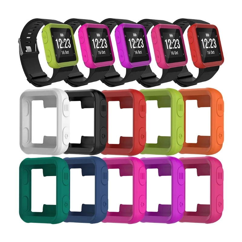 Умный защитный чехол OOTDTY силиконовый для Garmin Forerunner 35 подход S20 спортивные часы |