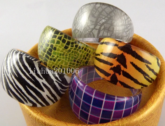 

wholesale new 200 pcs Mixed lucite Resin Rings Fashion Jewellery