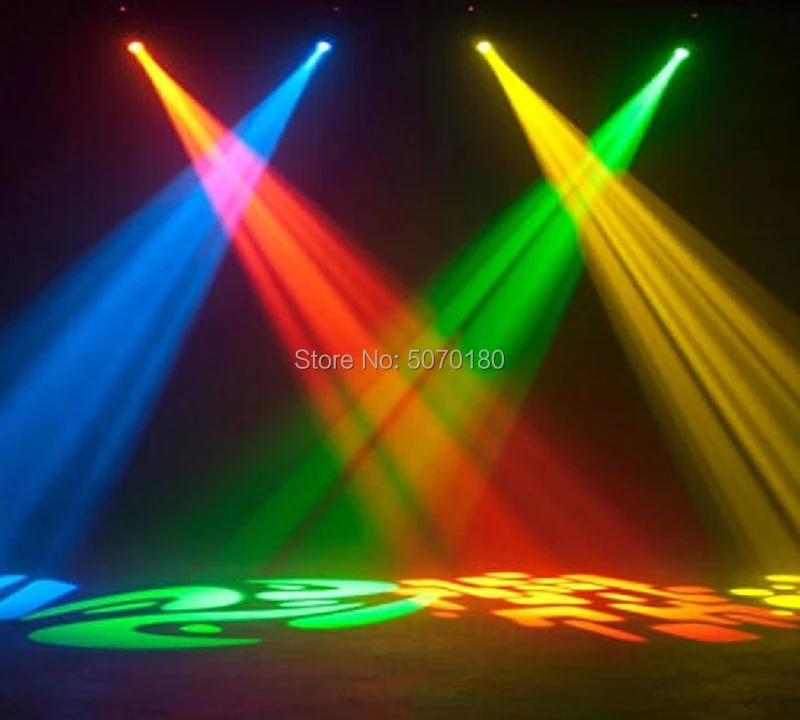 Быстрая 30 Вт Led Gobo; поворачивающаяся головка изображения изменить эффект света хорошее использование для домашних развлечений вечерние KTV танцы в ночном клубе