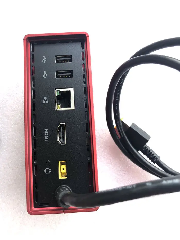 Lenovo ThinkPad OneLink док станция USB 3 0 DU9026S1 красная 03X6817|Док-станции для ноутбуков| |