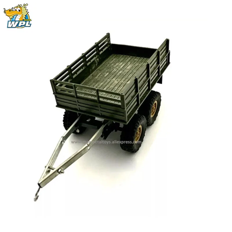 WPL Upgrade B16 B24 B36 4WD 6WD Военная Подвеска для грузовика обновленный 4 х колесный прицеп