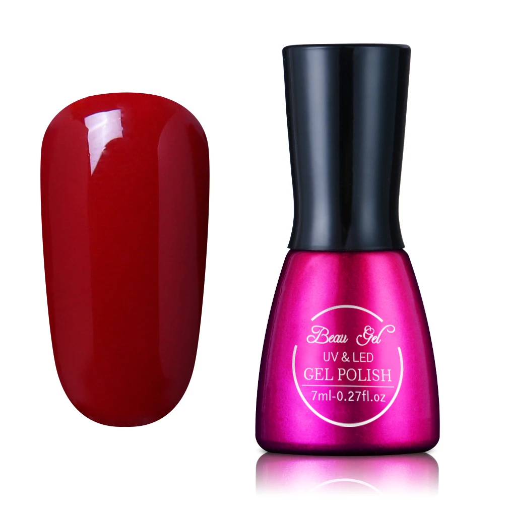 1337 Beau гель UV Vernis Полупостоянный 7 мл УФ-гель для ногтей замачиваемый долговечный светодиодный лак для ногтей, лак для ногтей - Цвет: 1337