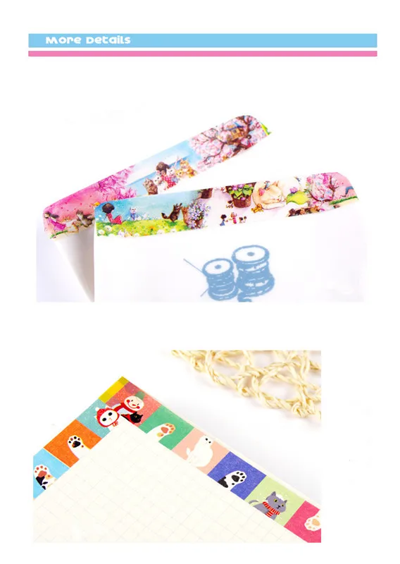 Ayron DIY милые Kawaii декоративные васи ленты прекрасный мультфильм кошка лента для украшения дома клейкая маскирующая лента Фотоальбом Дневник